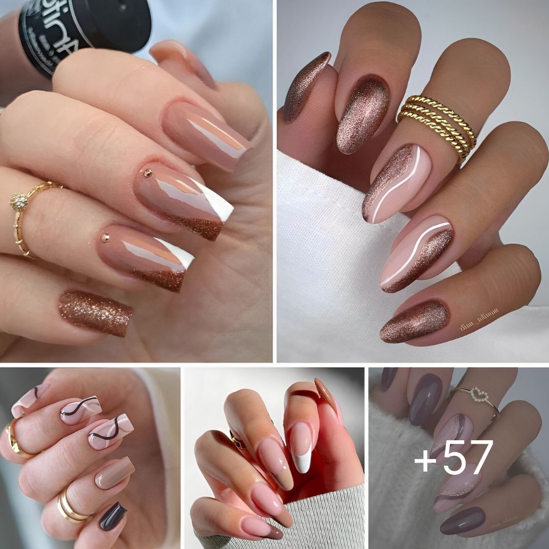 57 Trendy Brown Nail Designs & Ideas to Try