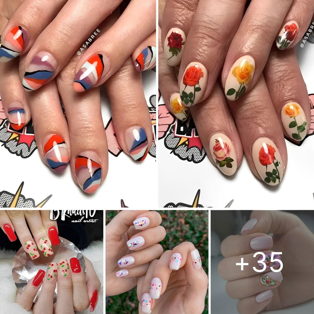 35+ Catchy and Appealing Cute Nails for Fun-loving Women