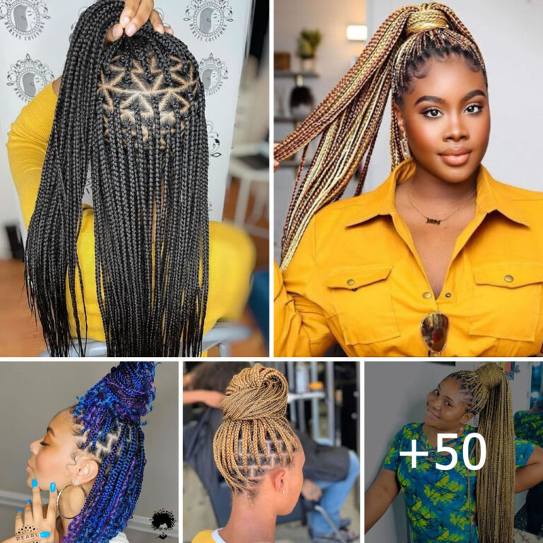 +50 PHOTOS: Hot twist hairstyles, Knotless braid styles & Cornrow braid designs ‎