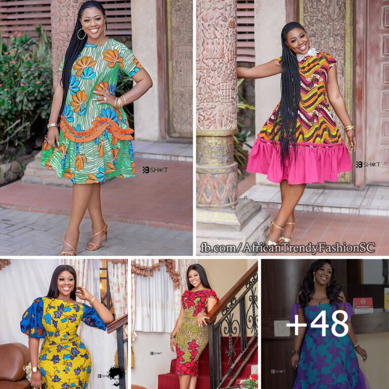Ankara styles for gown 2024 -Fabulous Styles For You