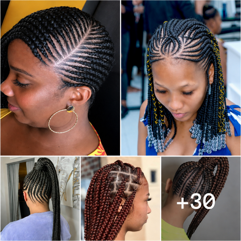 28 PHOTOS: Latest Cornrow Hairstyles