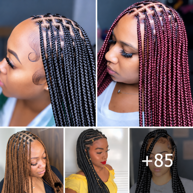 +85 PHOTOS: Knotless Braids Hairstyles for 2025