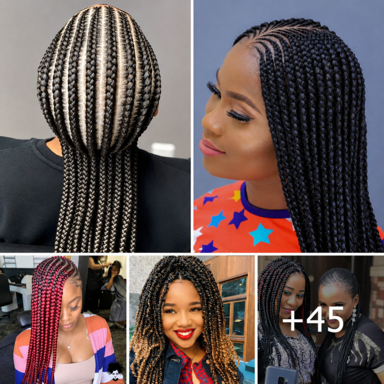 +45 PHOTOS: Luxury braided hairstyles for ladies ‎