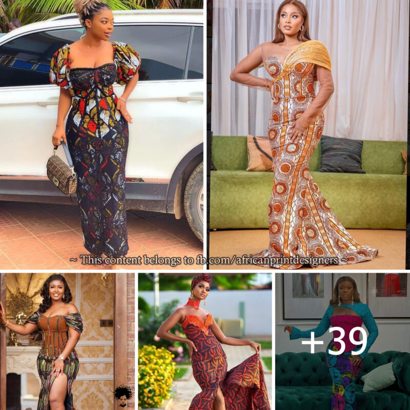Elegant Ankara Long Gown Styles You Should See.