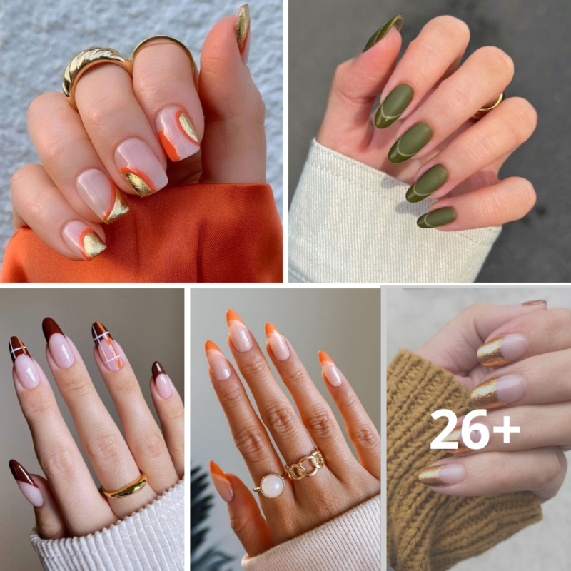 Embrace Fall 2023 with 19 French nail inspirations to contemplate for your upcoming nail appointment