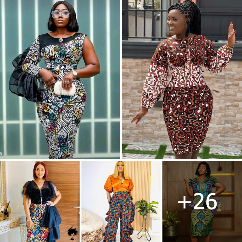Sophisticated Ankara Styles Tailored for Career-Oriented Ladies