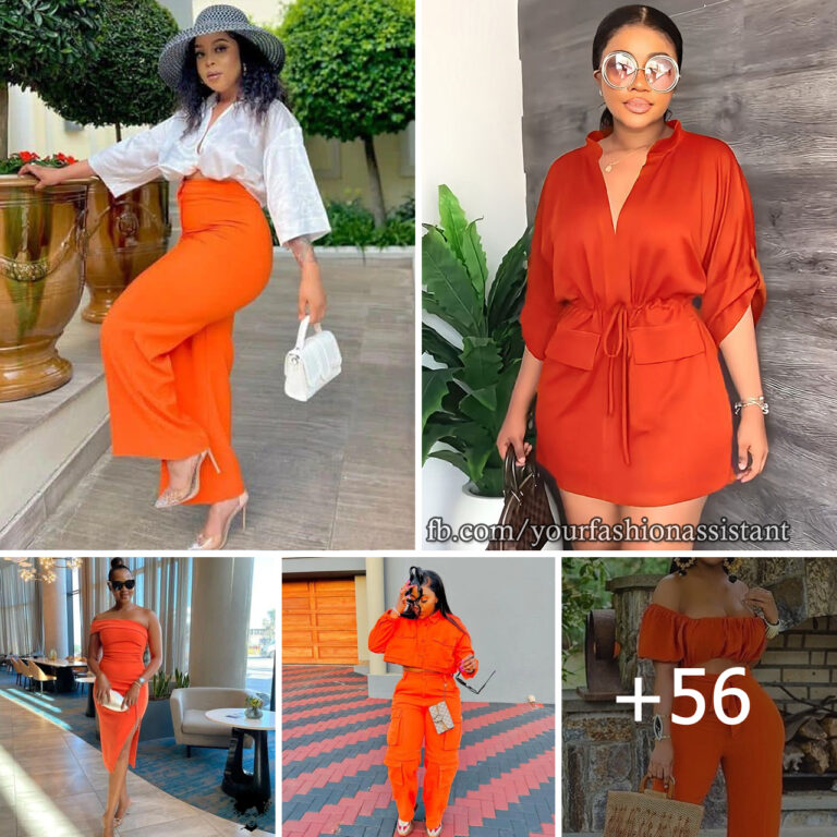Orange Obsession: For the Women Who Radiate in Radiant Hues!