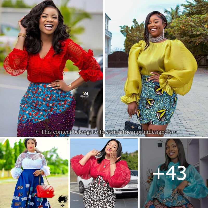 Latest Ankara short skirt and blouse for a trendy look