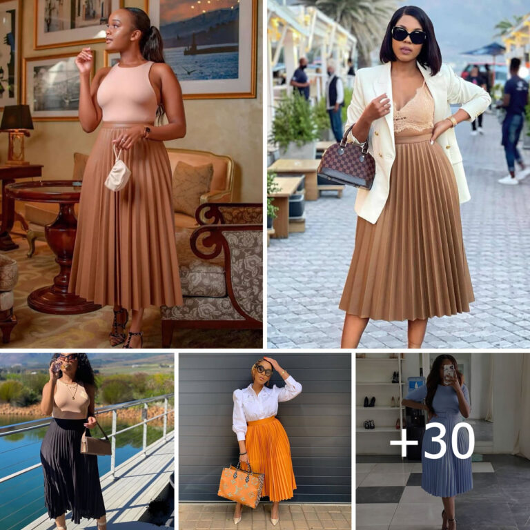 Back in the Spotlight: The Trend of Pleated Skirts
