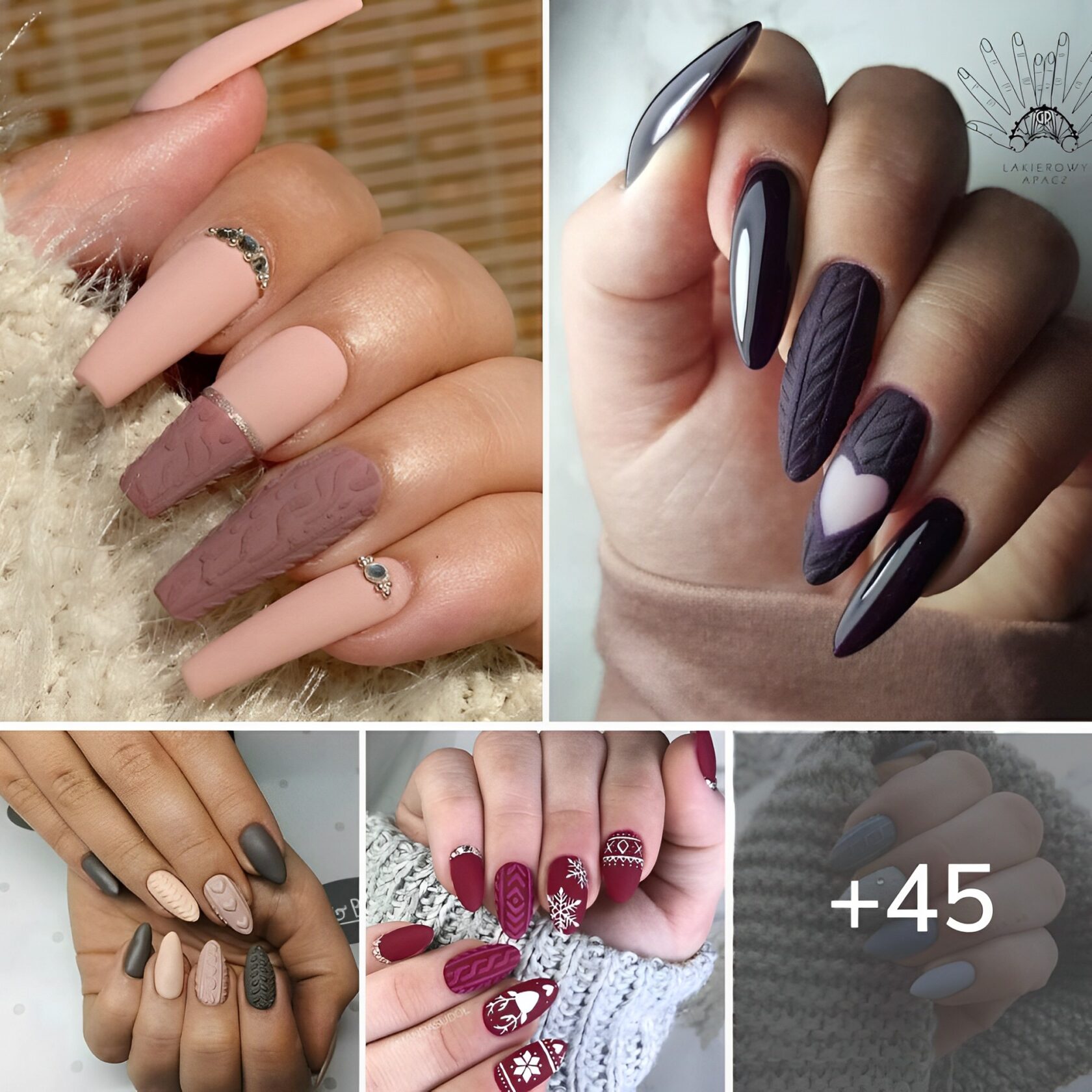 45+ Cable Knit Sweater Nails: A Trend Worth Trying This Year