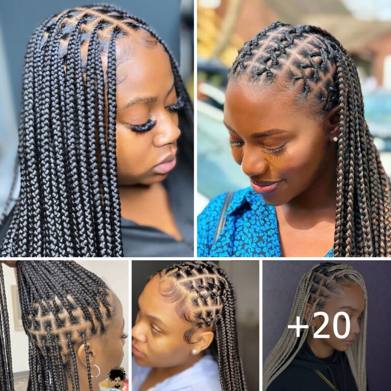 Fascinating Box Braids Hairstyles For Stylish Ladies.