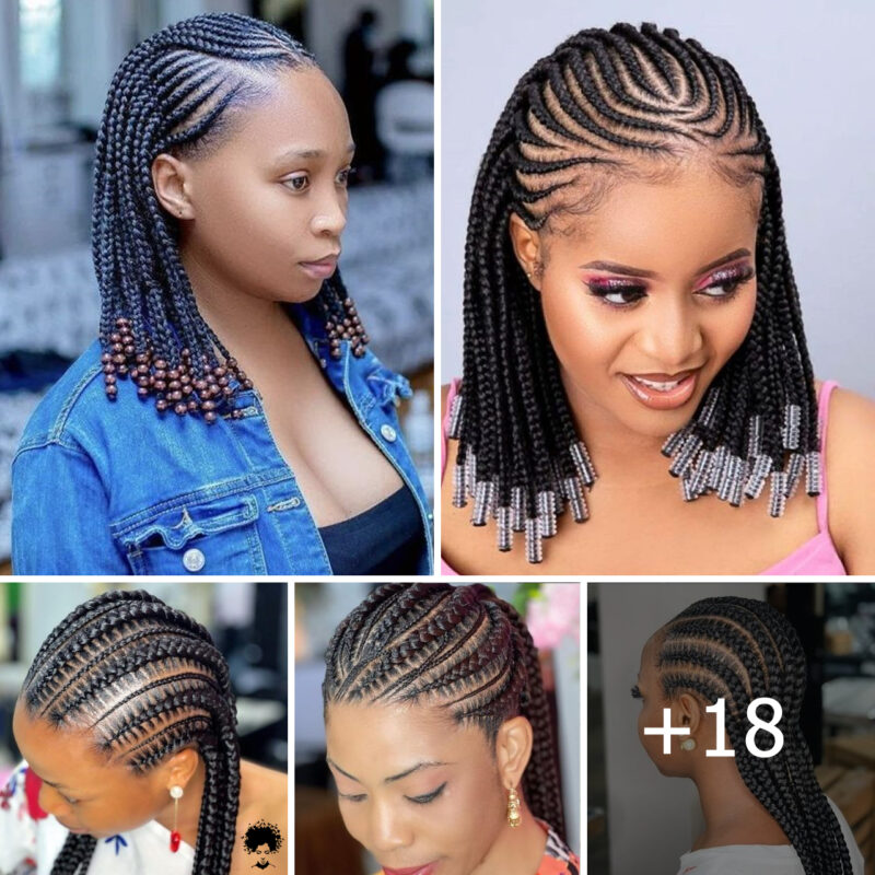 23 PHOTOS: Cornrow braid designs – Knotless braid styles ‎