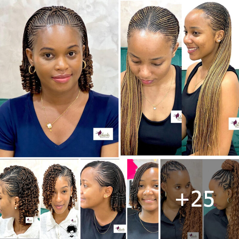 25 PHOTOS: Stylish Cornrow Hairstyles For Ladies