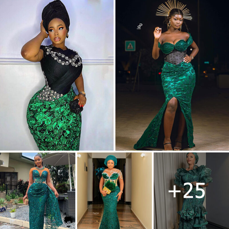 Beautiful Ways To Style And Rock Green Color Styles.