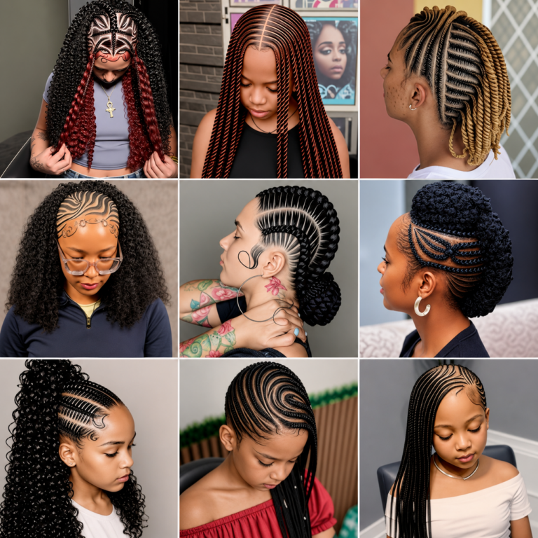 26 PHOTOS: Exclusive Braids Inspiration for Ladies