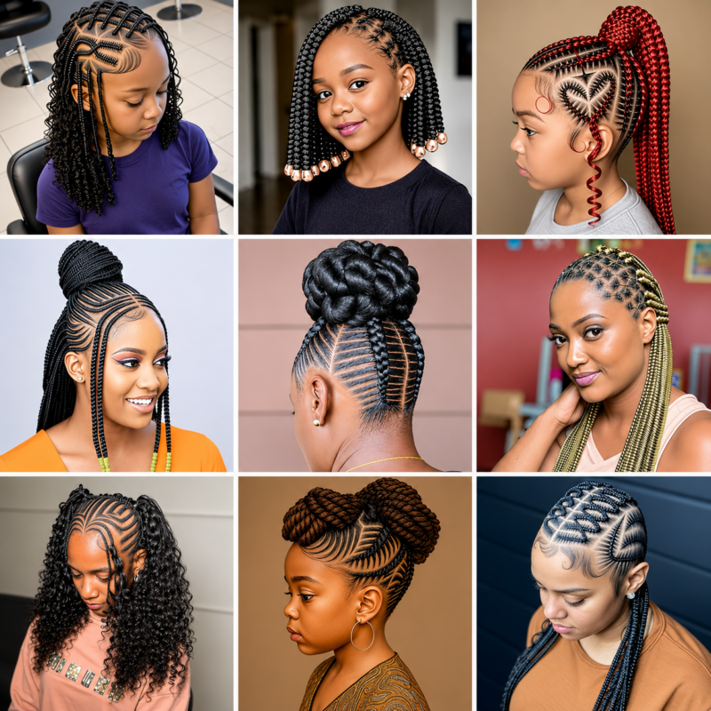 25 STYLES: Sleek Braids Collection for Women