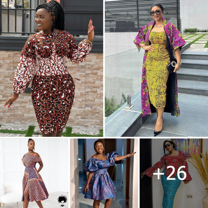 Custom Ankara Elegance: Tailored Fashion for the Professional Woman