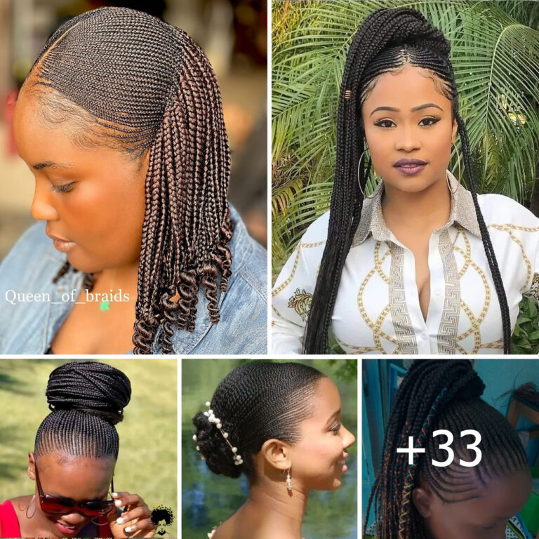 +33 PHOTOS: New Hairstyles – Cornrows & Knotless Braids