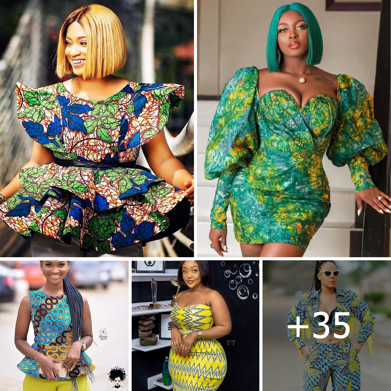 African Elegance Redefined: 35 Latest Ankara Gown Styles for 2024 ...