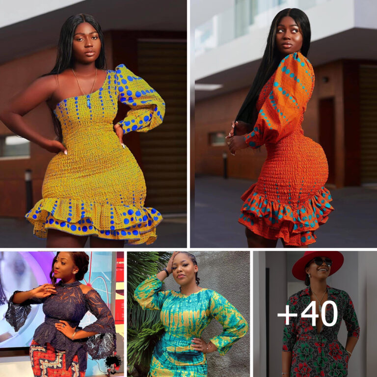 Beautifully crafted, these Ankara gowns offer timeless style with minimalistic charm.