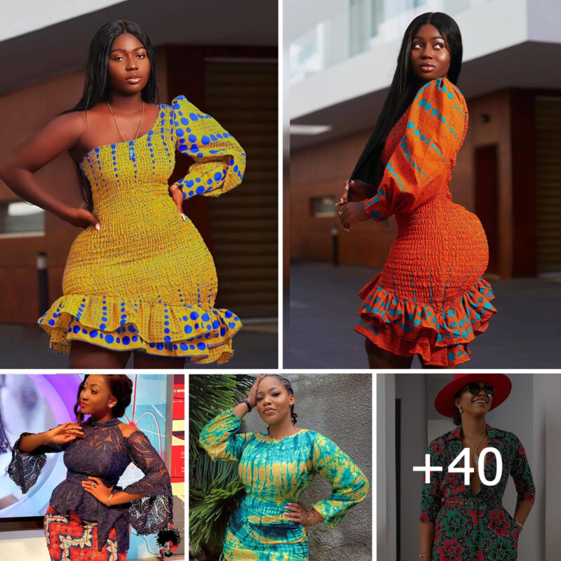 Beautifully crafted, these Ankara gowns offer timeless style with minimalistic charm.