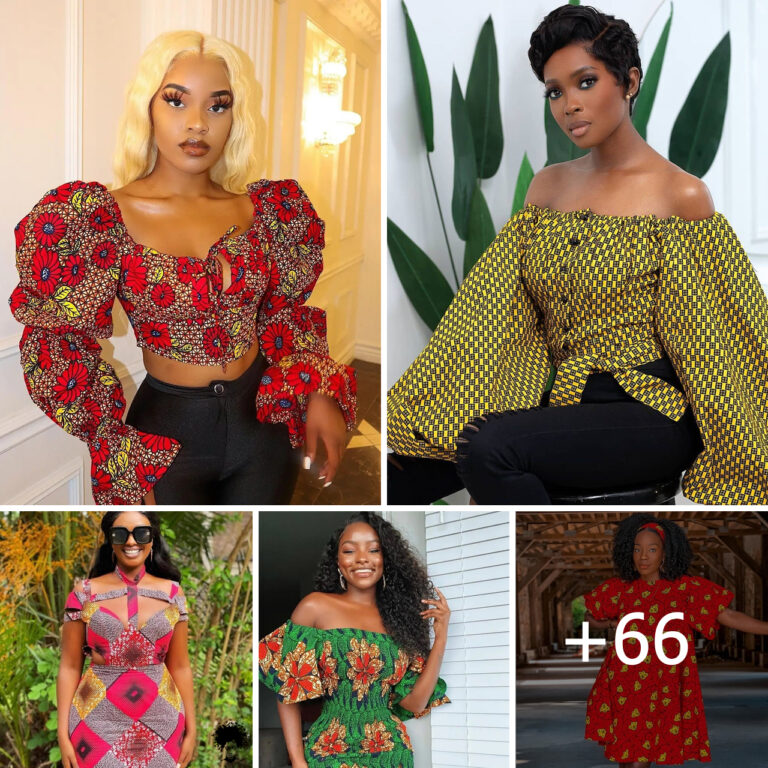 Elegant and understated, these Ankara gowns showcase the beauty of simplicity.