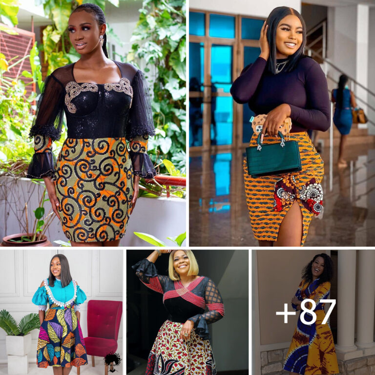 Ankara long Skirt and Blouse Latest Styles –34 Picks for 2023/2024 ...