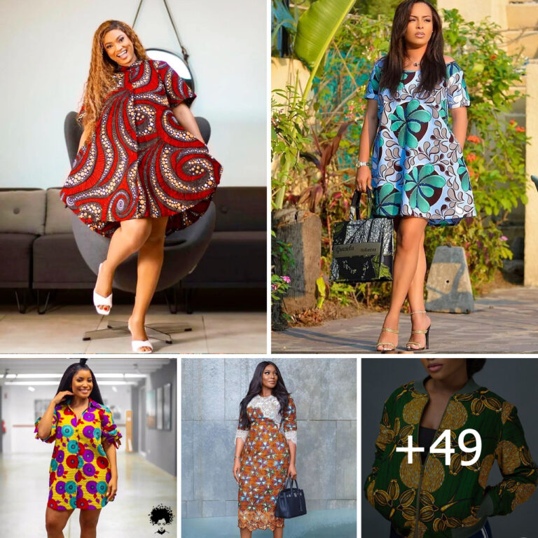 Experience timeless beauty with these simple and stunning Ankara gown styles.