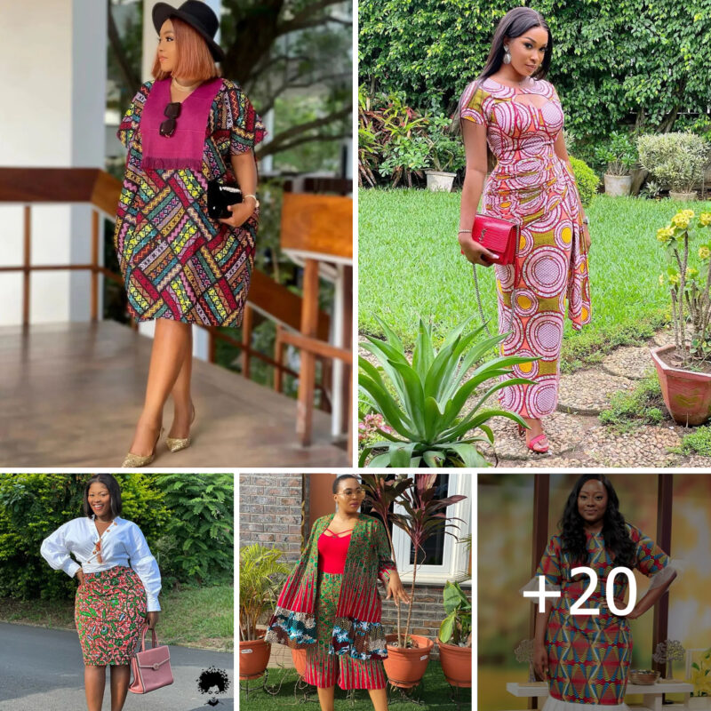 Ankara Magic: 20 Eye-Catching Outfit Ideas for the Stylish Woman