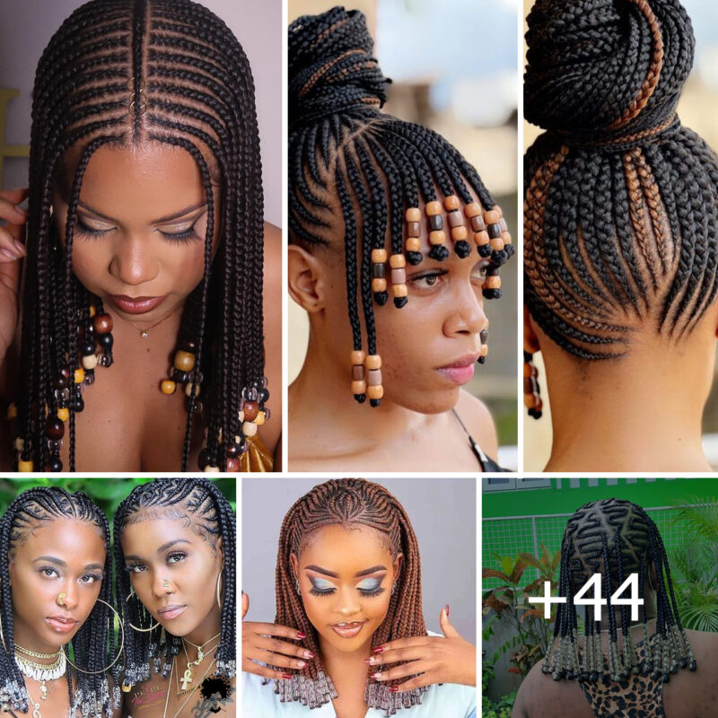 44 PHOTOS: Cornrow Braid Designs + Box Braids Hairstyles