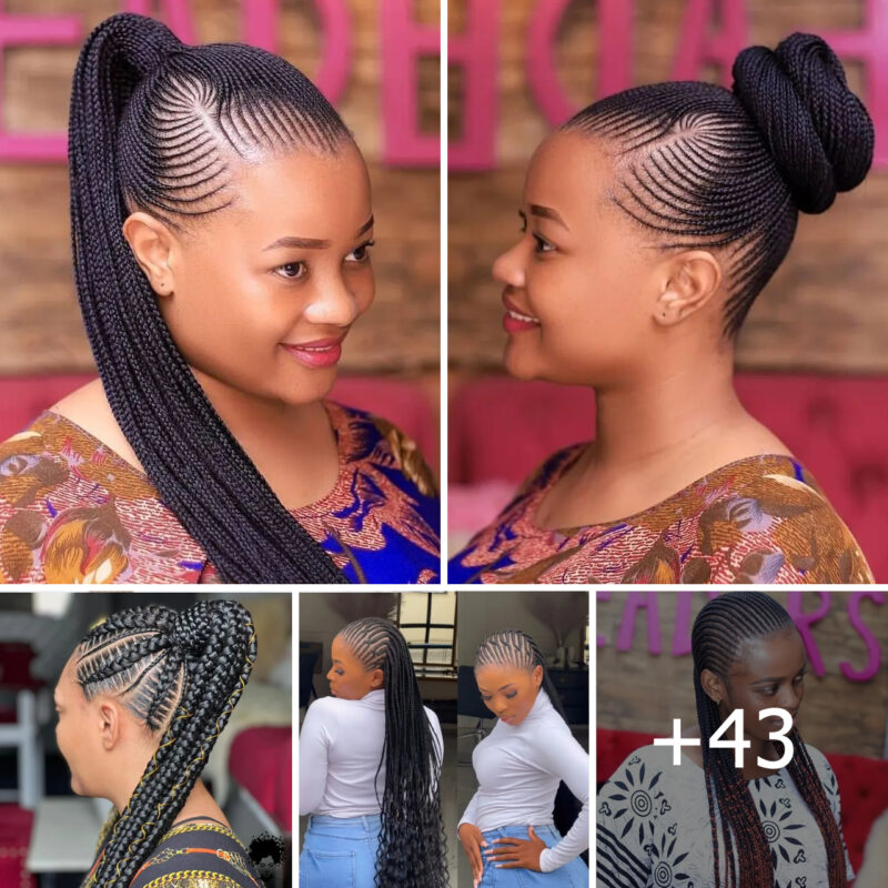+43 PHOTOS: Premium Cornrow Braid Styles For Women