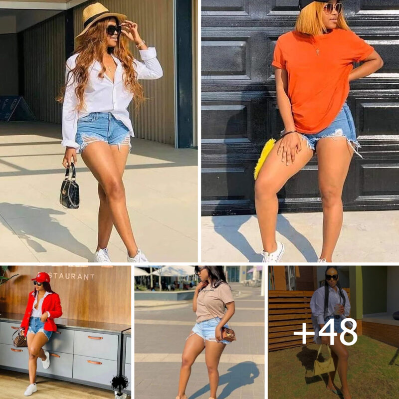 Chic Outfit Combinations Featuring Stylish Short Shorts for Women