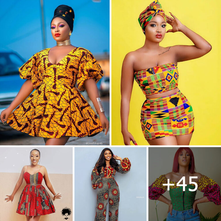 “Elegant Ankara Gown Inspirations: Discover sophisticated Ankara gown designs for a timeless look.”