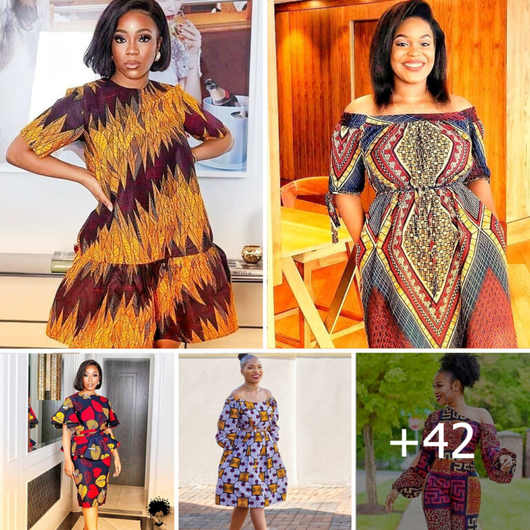 Stunning Ankara patterns that make a bold fashion statement.