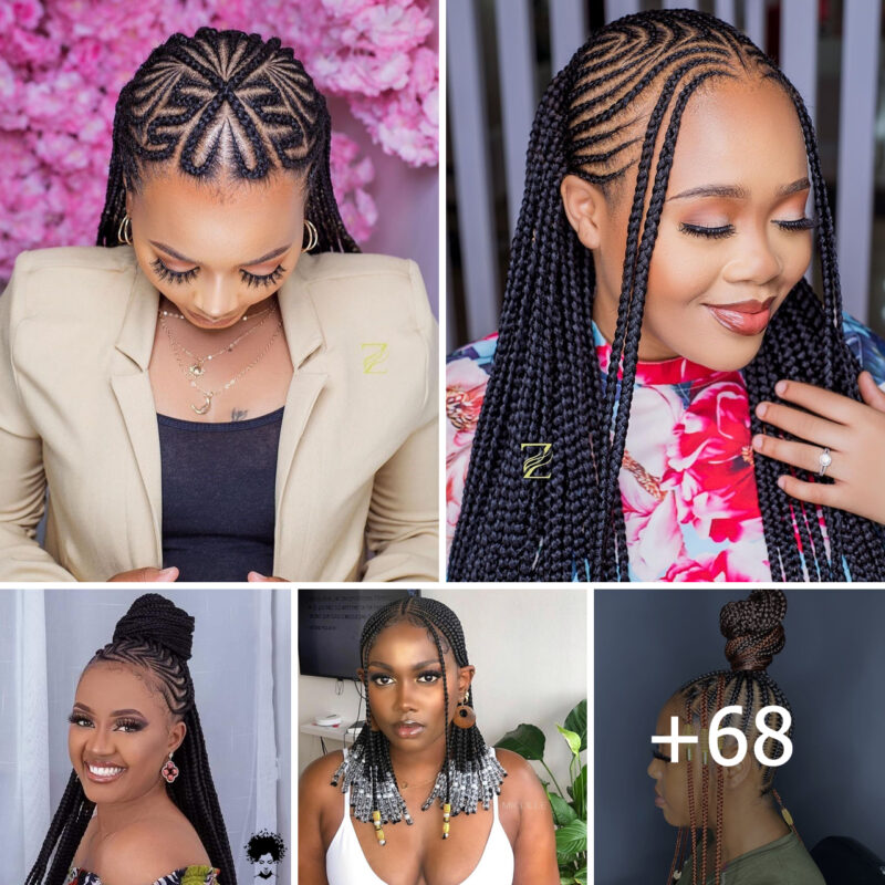 68 PHOTOS: Creative Cornrow Braid Designs For Ladies
