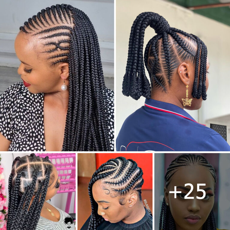 25 PHOTOS: Premium Cornrow Braids For Ladies