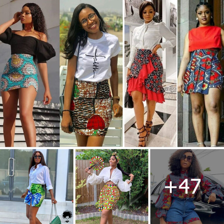 Amazing Ways To Rock Ankara Skirts With Fancy Tops.