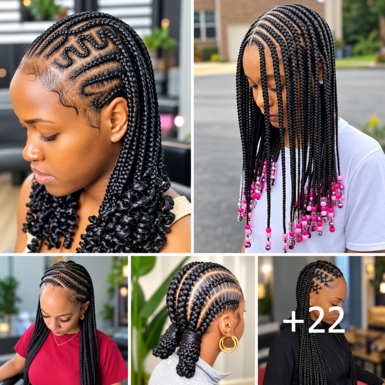 22 PHOTOS: Beautiful Cornrow Hairstyles For Ladies