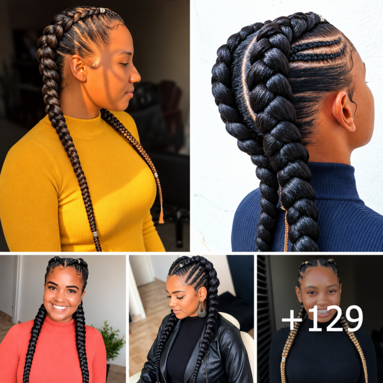 129 PHOTOS: Cute Ponytail Braids Hairstyles