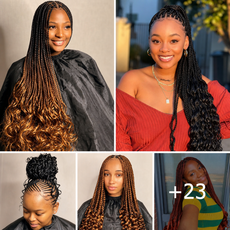 23 PHOTOS: Elegant Cornrow Hairstyles For Ladies