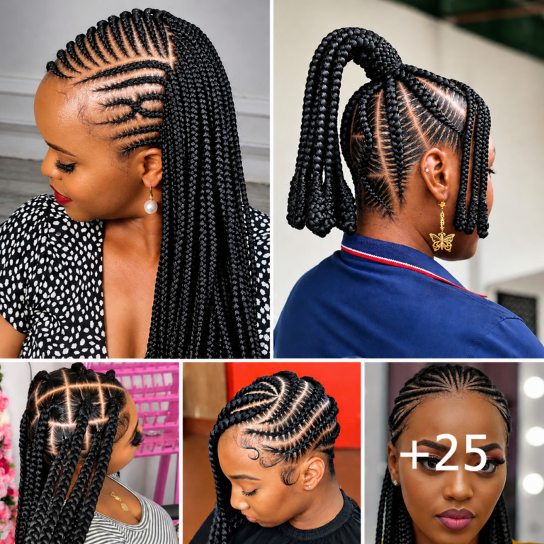 25 PHOTOS: Premium Cornrow Braids For Ladies