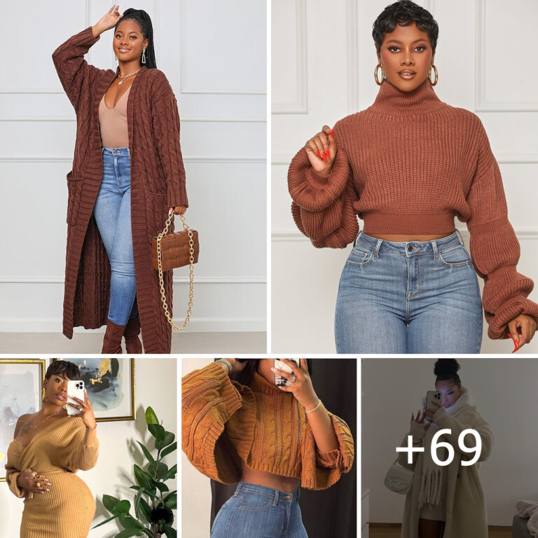 Winter Sweater Fashion for the Black Woman: Cozy Meets Chic