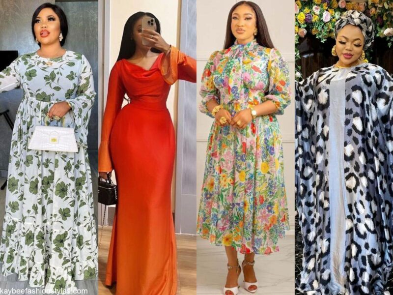 Latest Chiffon Gown Styles for Church in 2023 and 2024