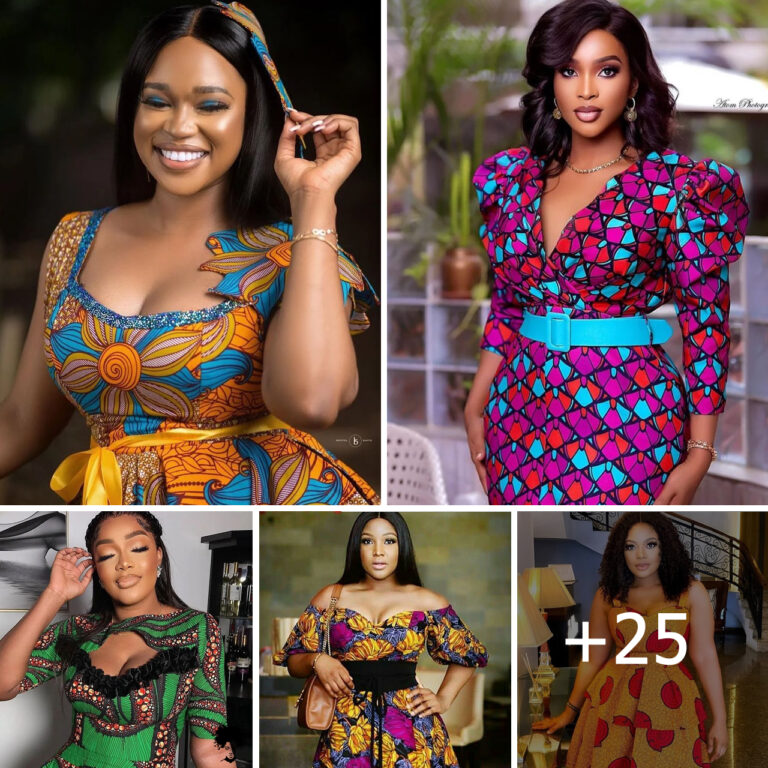 25 Beautiful Ankara Short Gown Style Ideas