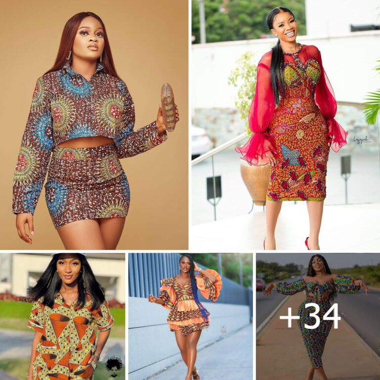 +34 Most Beautiful Ankara Outfits for Women To Wear