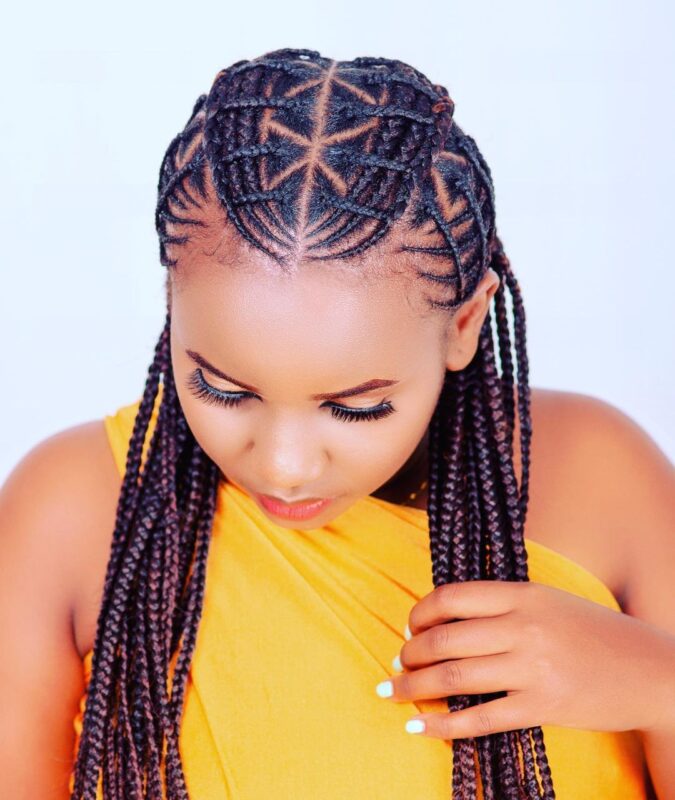 Triangle Braids Hairstyle Ideas For 2025
