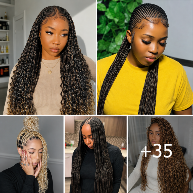 24 PHOTOS: Stunning Cornrow Braids For Ladies