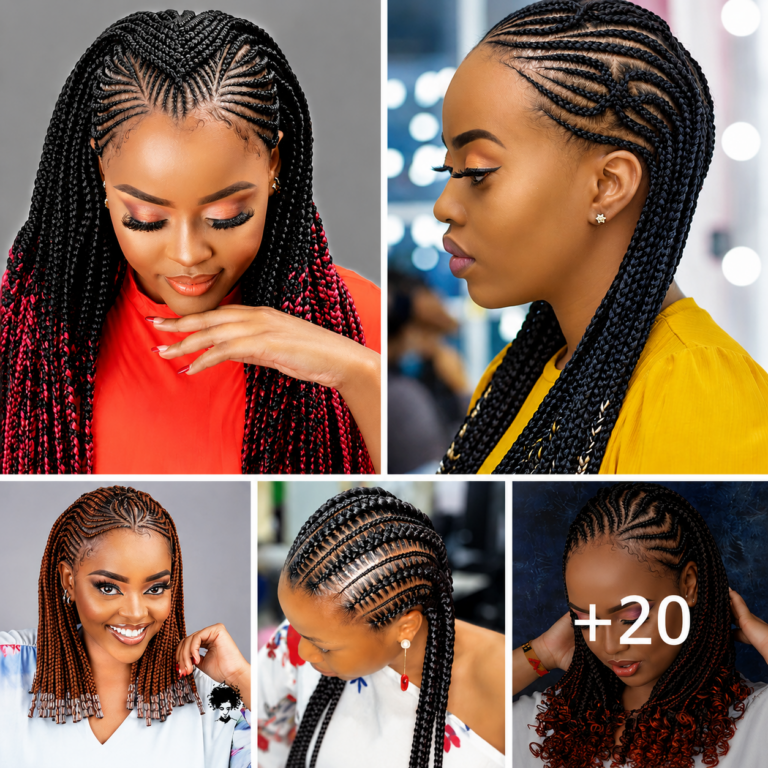 30 PHOTOS: Elegant African Braids For Women