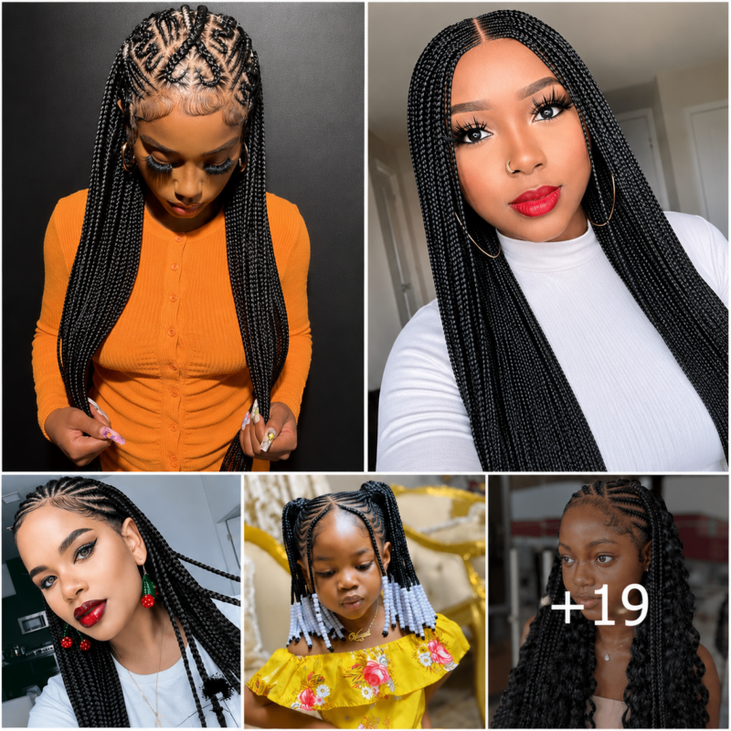 26 PHOTOS: Nice Braided Styles For Ladies