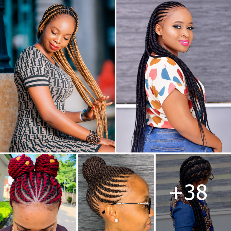 +38 PHOTOS: Luxury braided hairstyles for ladies ‎